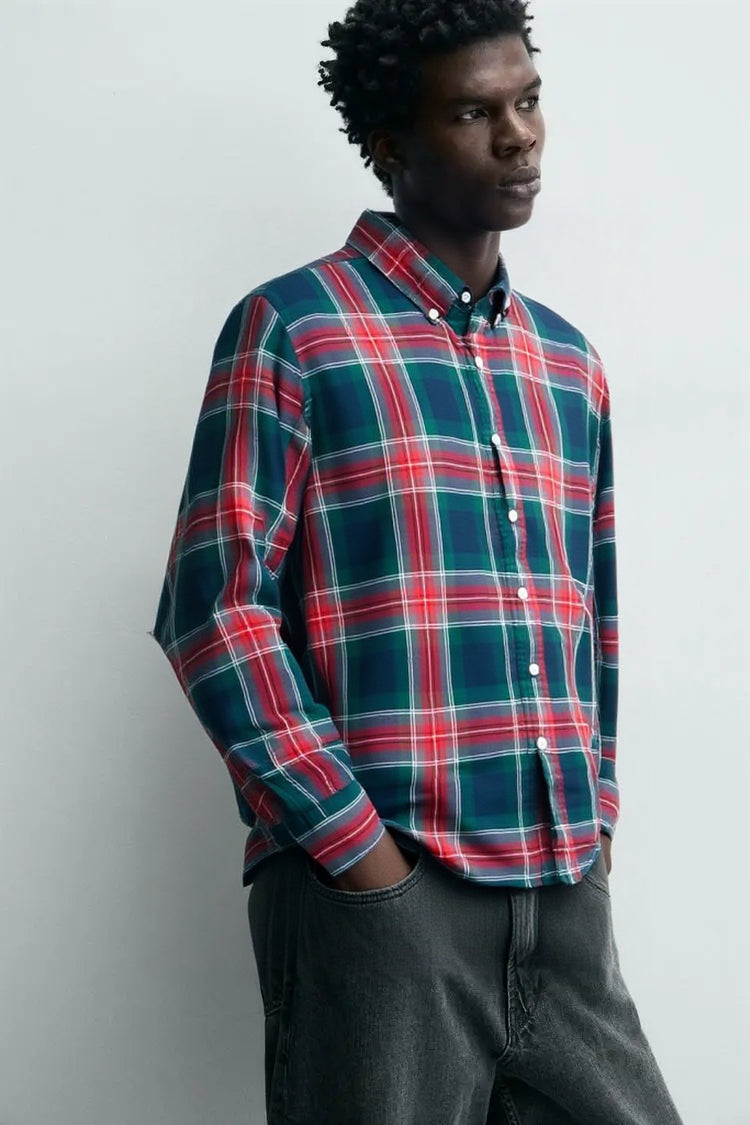 MEN CHECK SHIRT