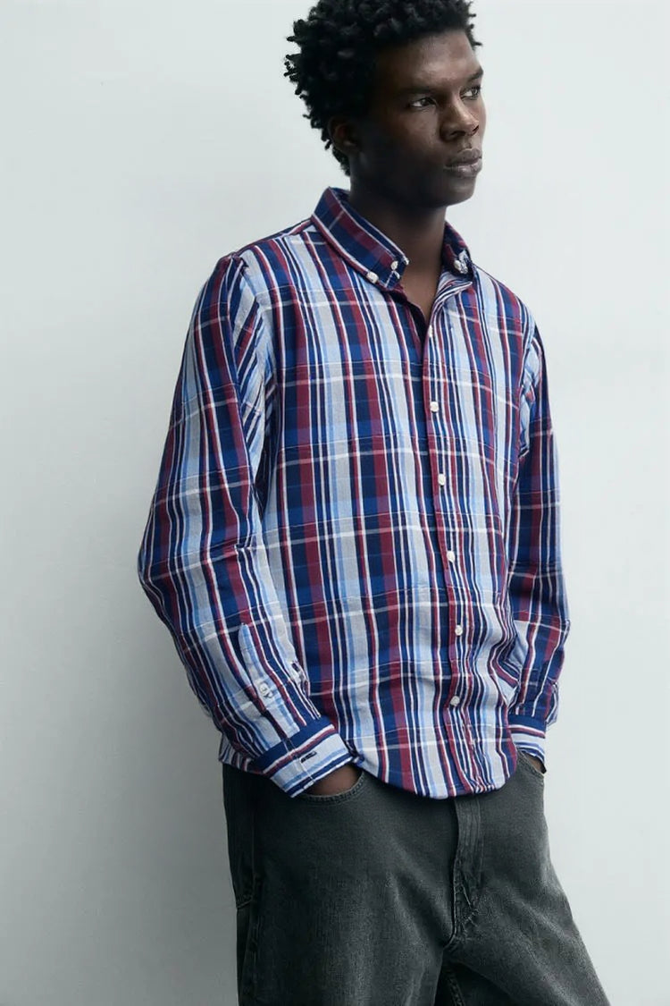 MEN CHECK SHIRT