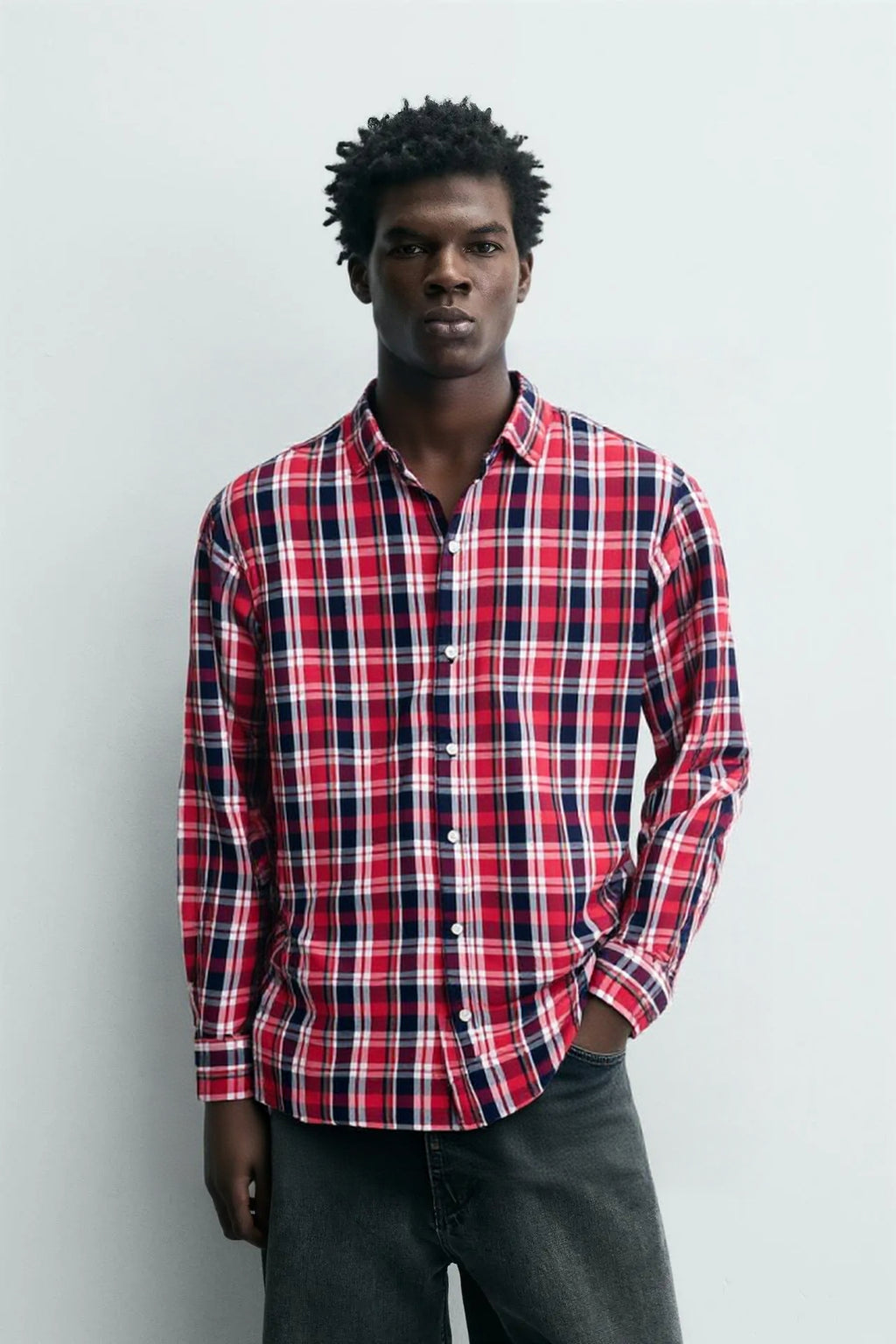 MEN CHECK SHIRT