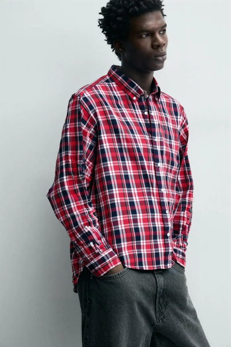 MEN CHECK SHIRT