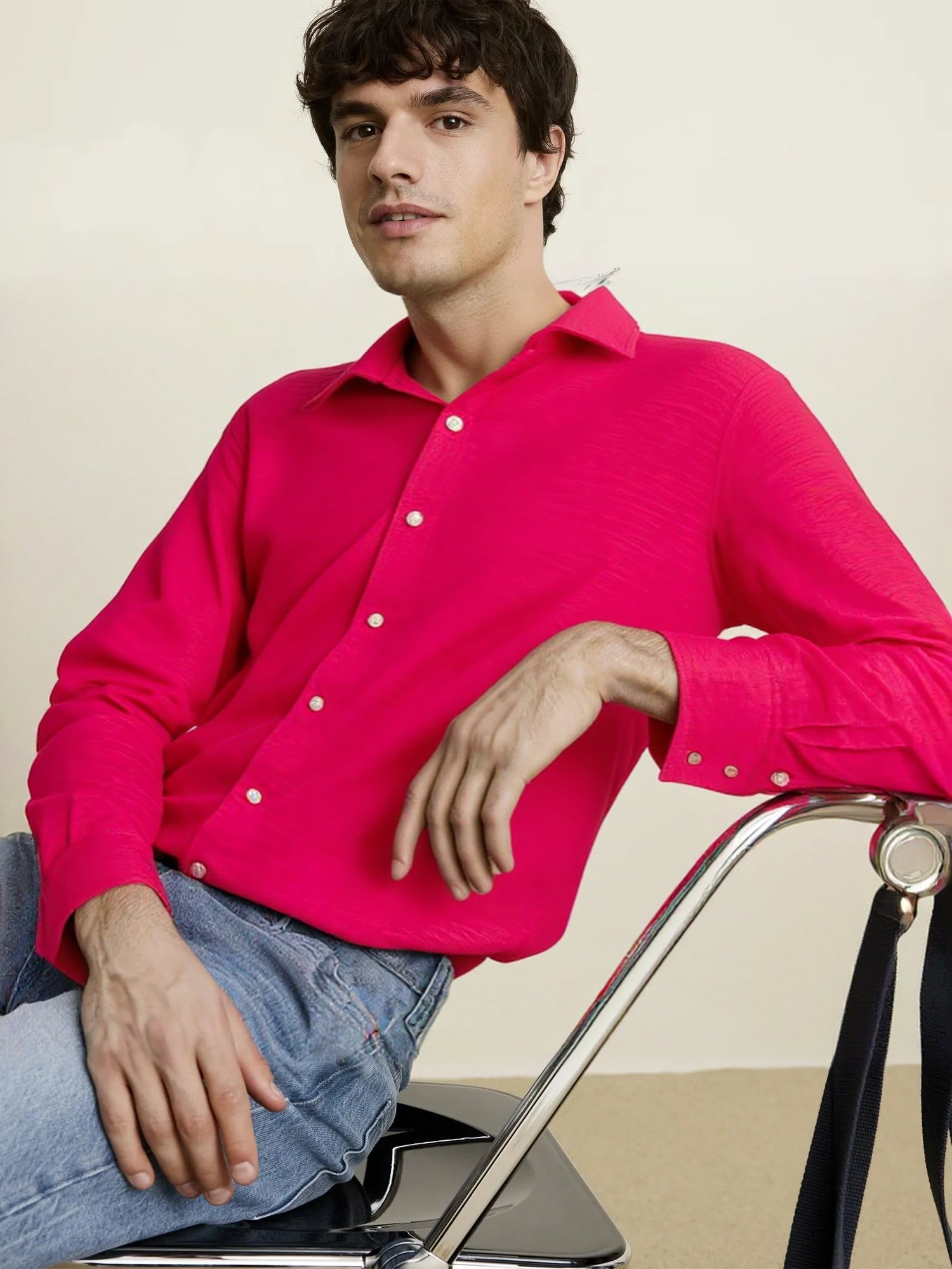 MEN SOLID SHIRT