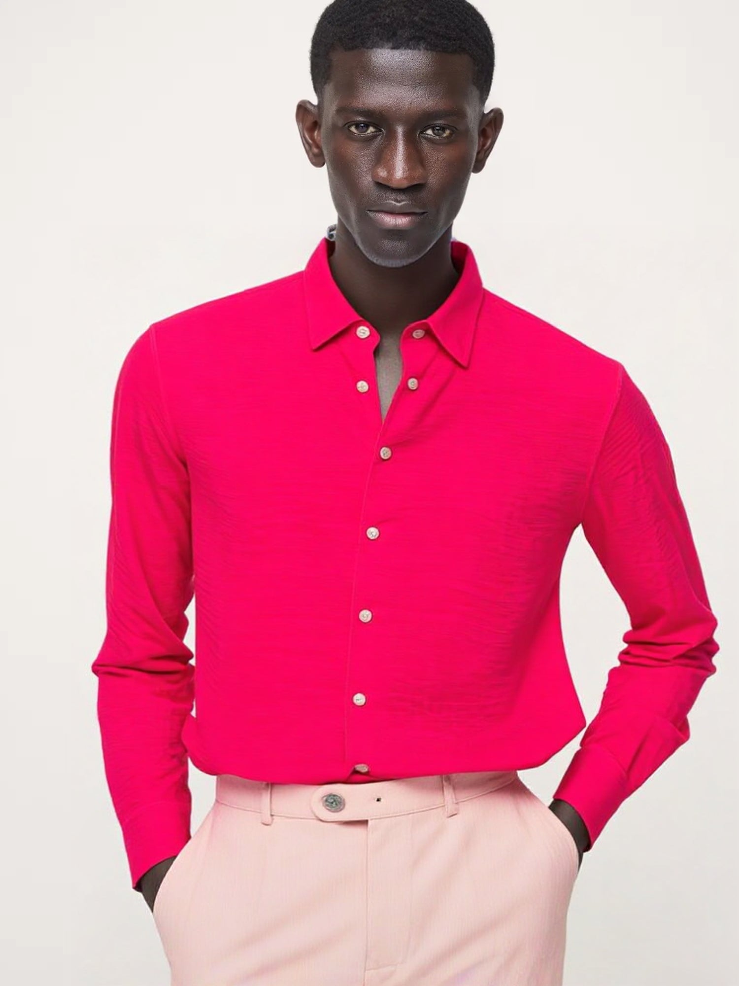 MEN SOLID SHIRT