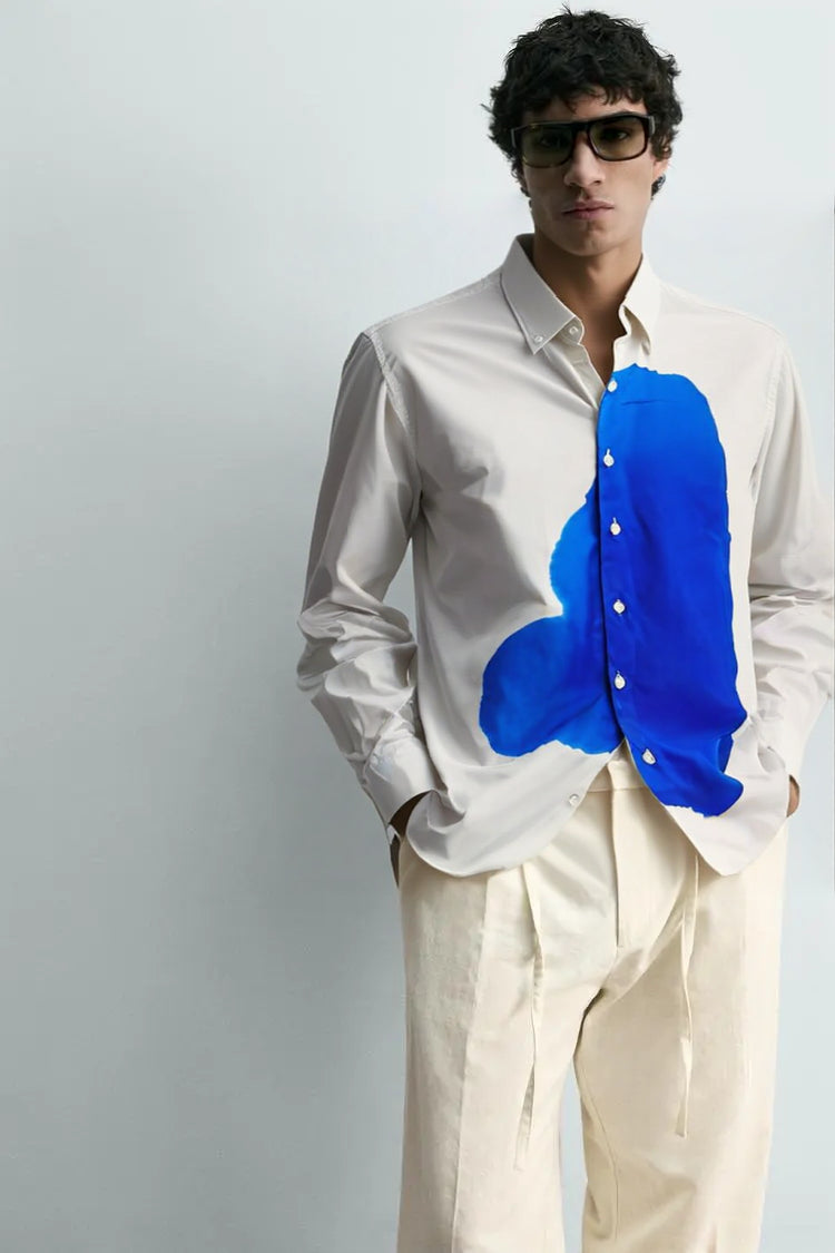 MEN PRINT SHIRT