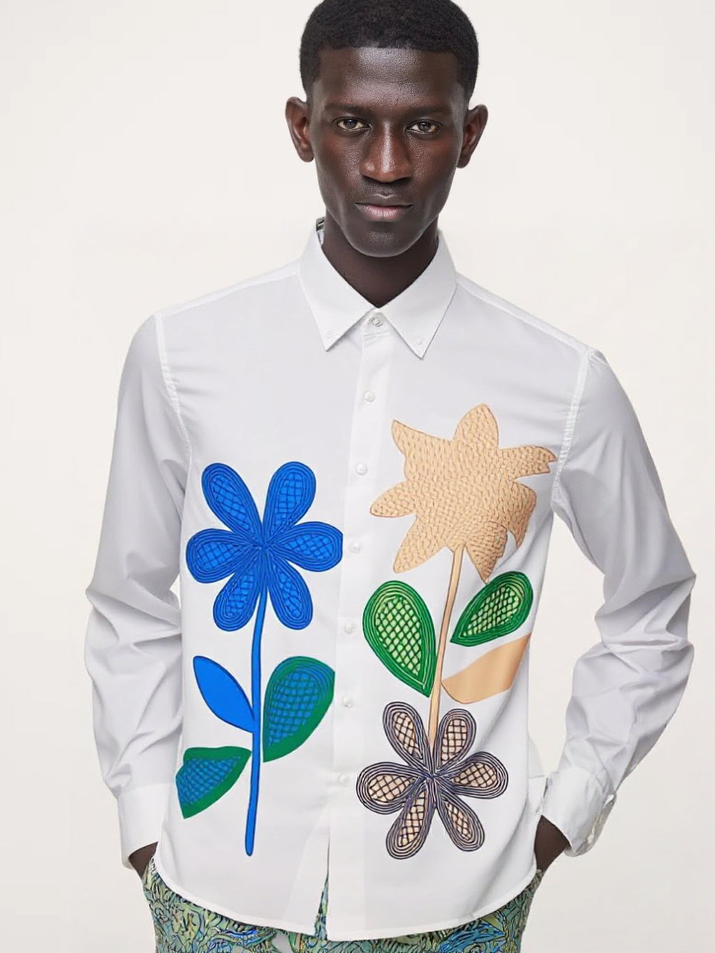 MEN PRINT SHIRT