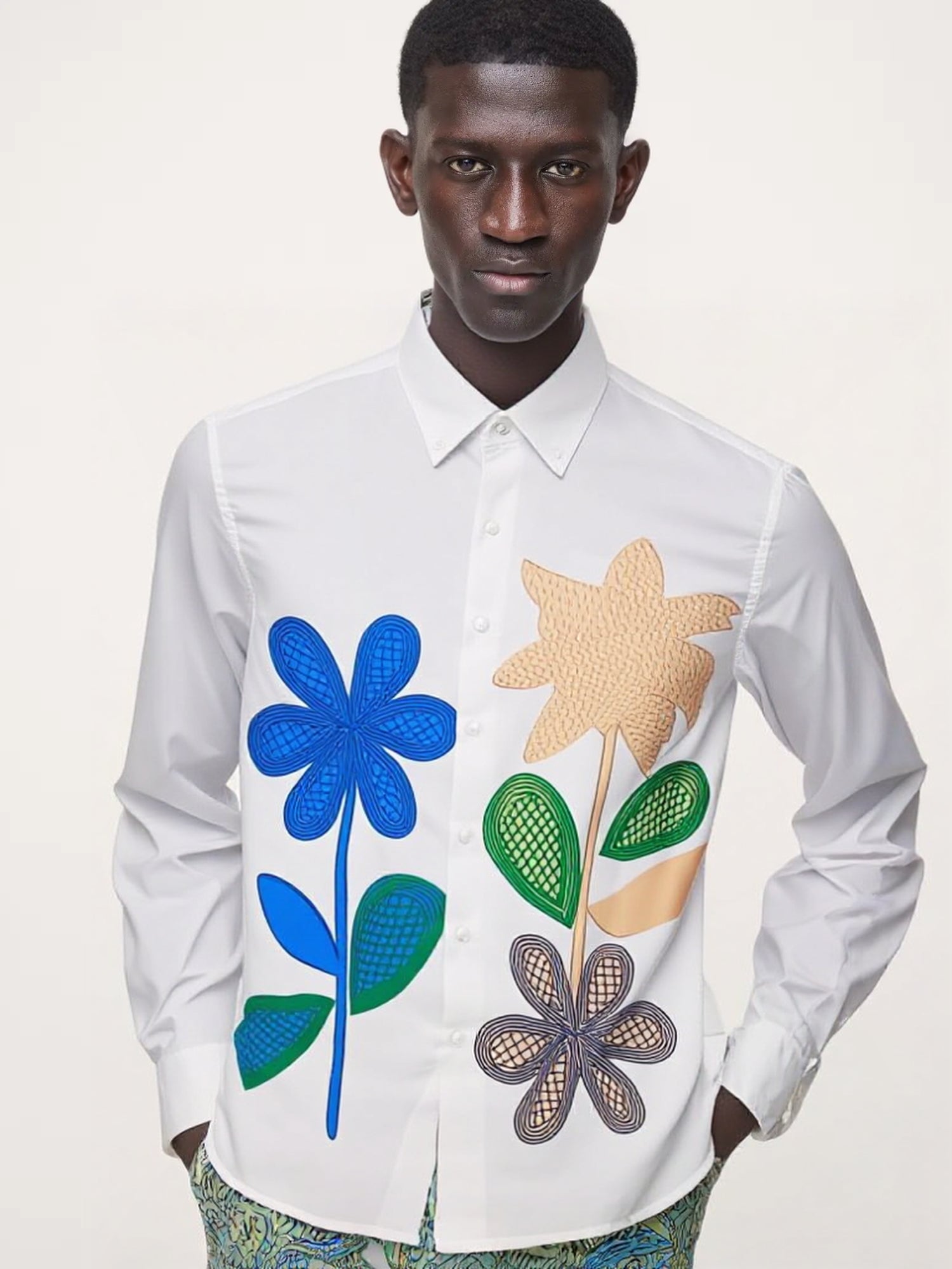 MEN PRINT SHIRT
