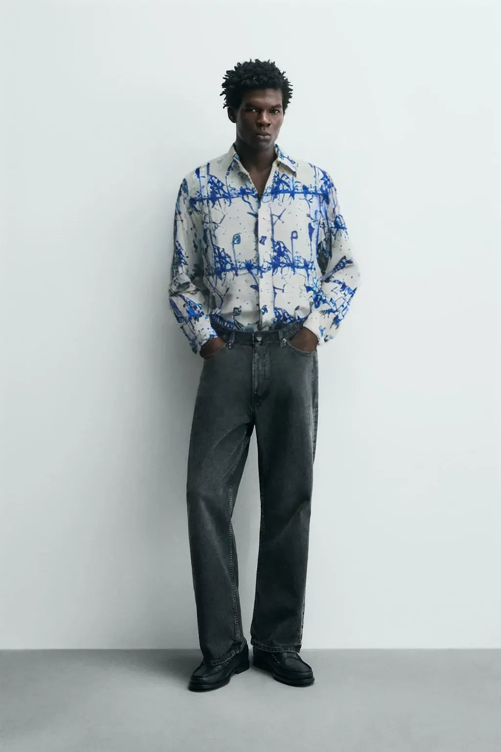 MEN PRINT SHIRT