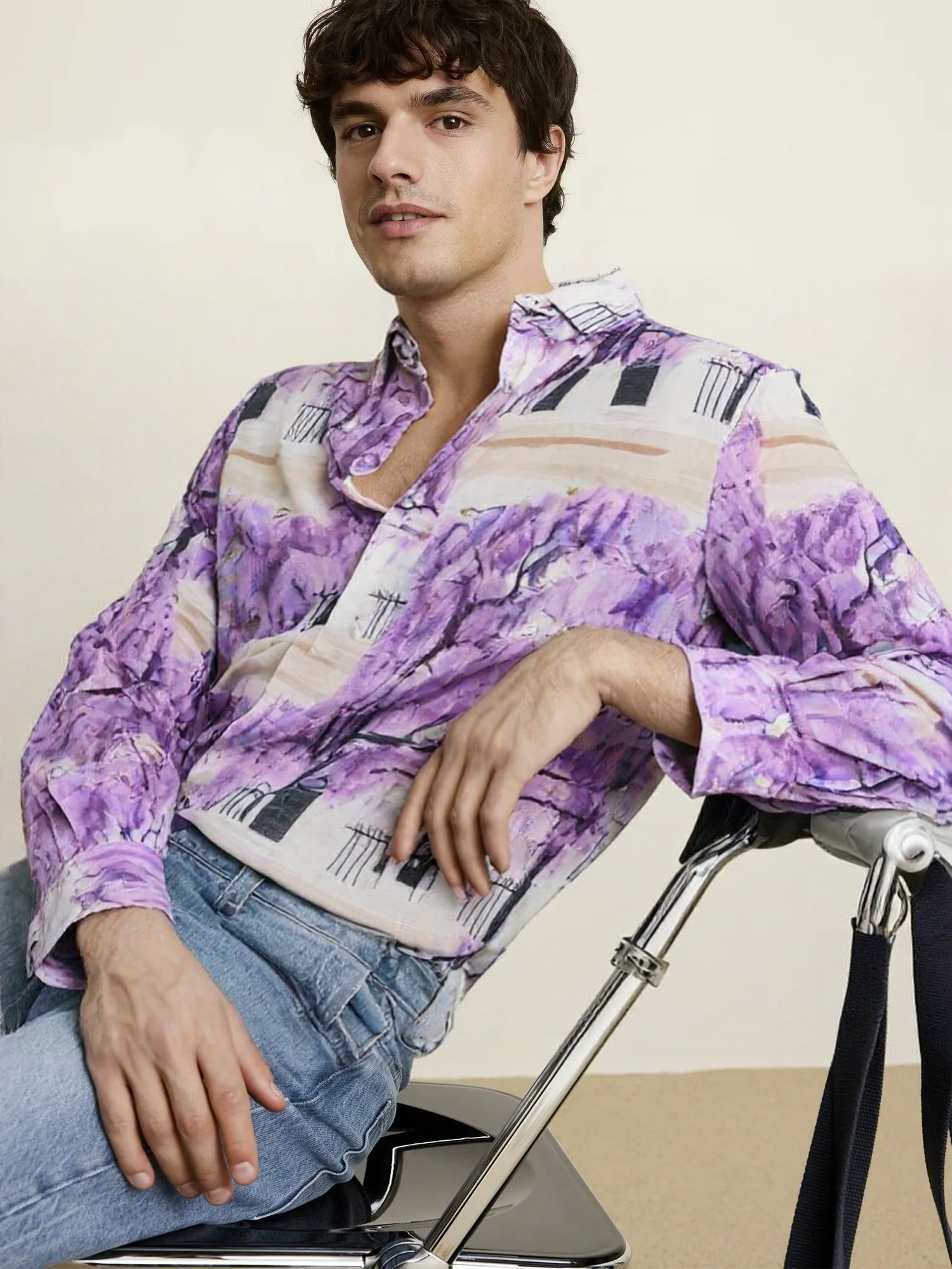 MEN PRINT SHIRT