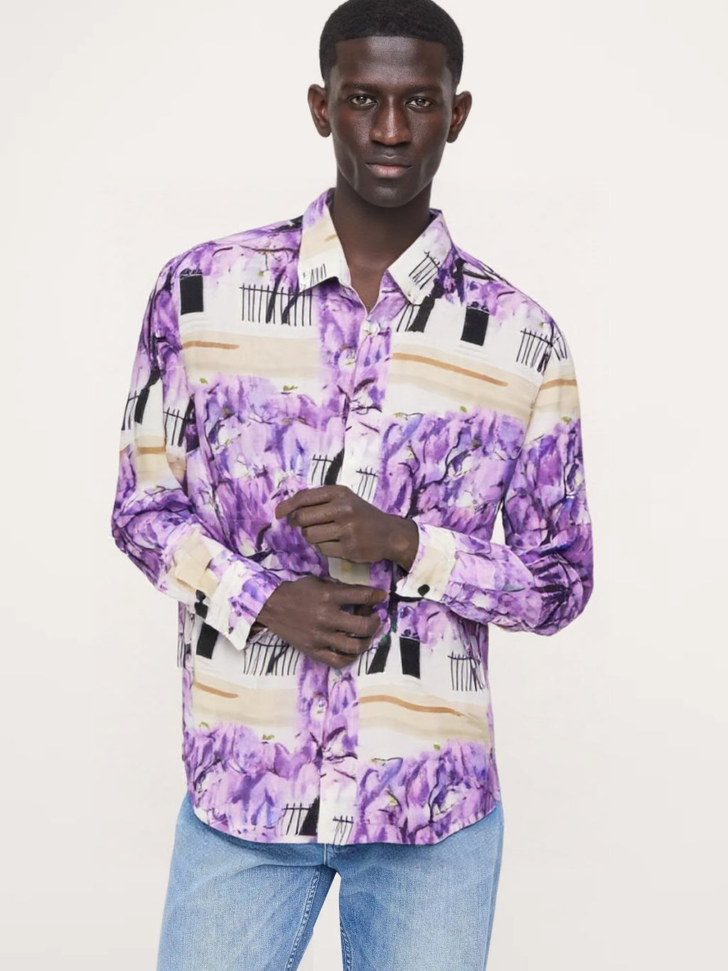 MEN PRINT SHIRT