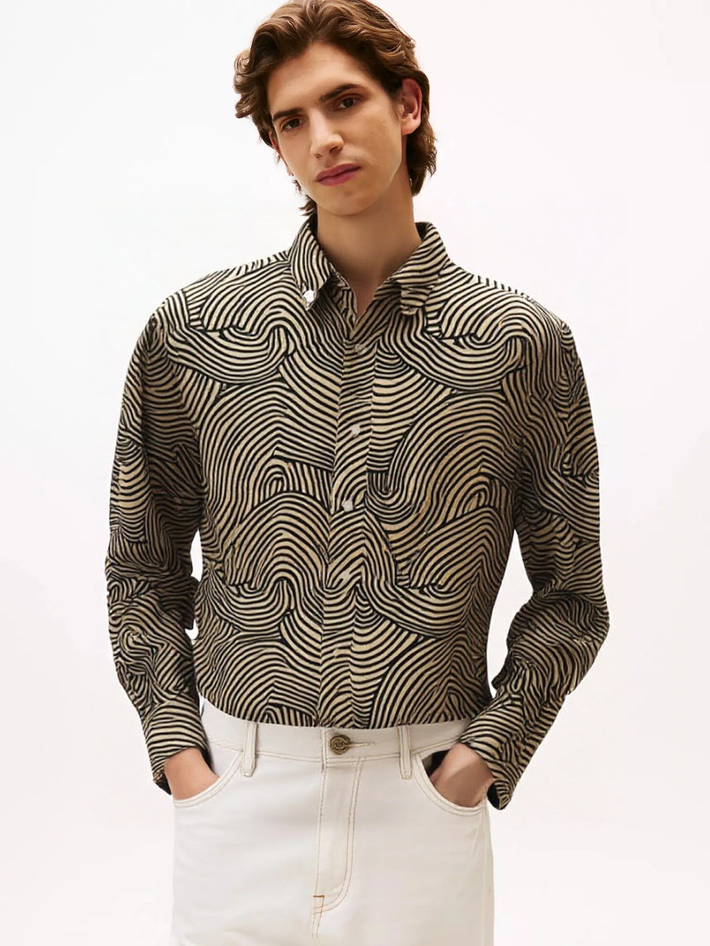 MEN PRINT SHIRT