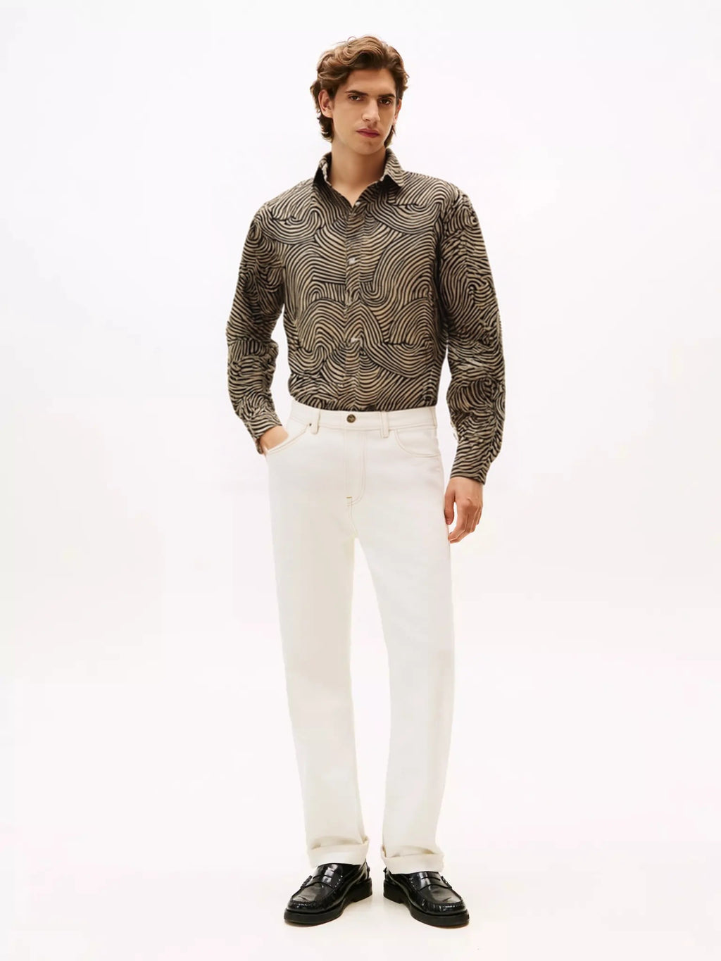 MEN PRINT SHIRT