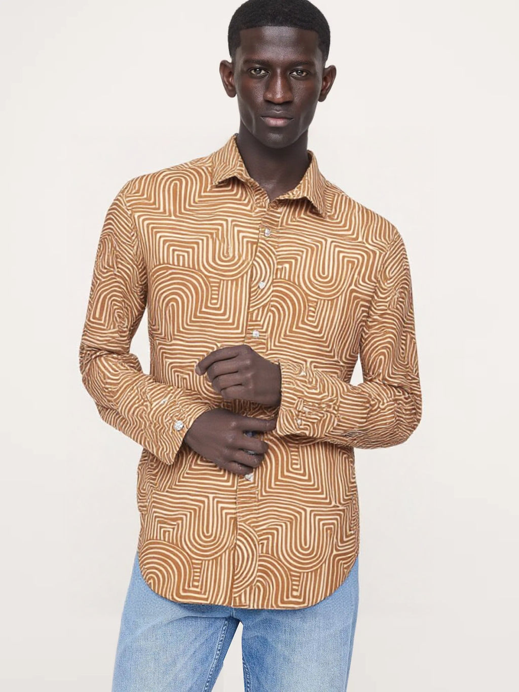 MEN PRINT SHIRT