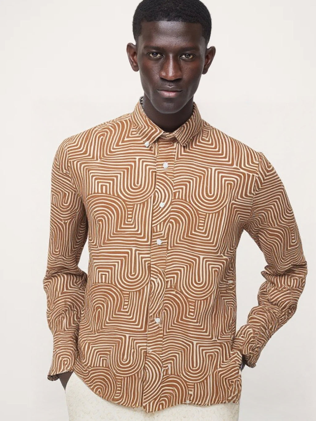 MEN PRINT SHIRT