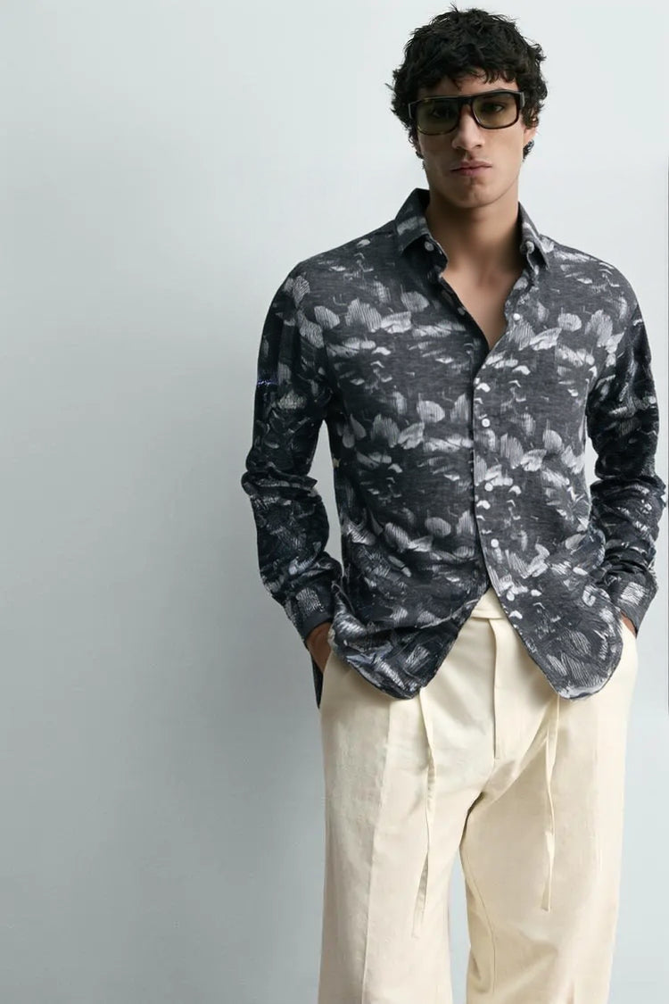 MEN PRINT SHIRT