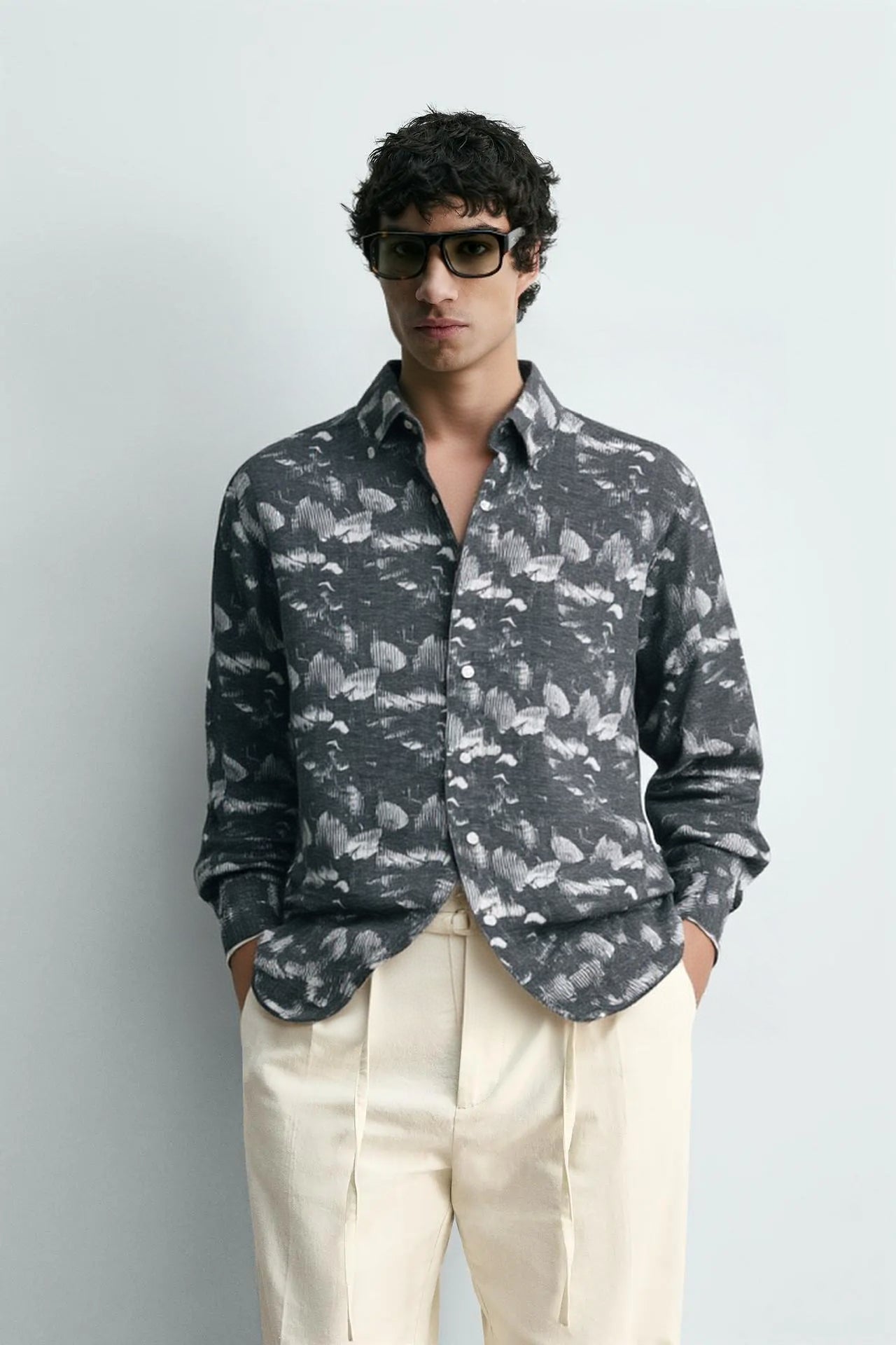 MEN PRINT SHIRT