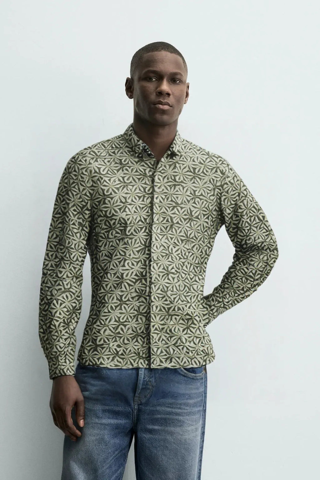 MEN PRINT SHIRT