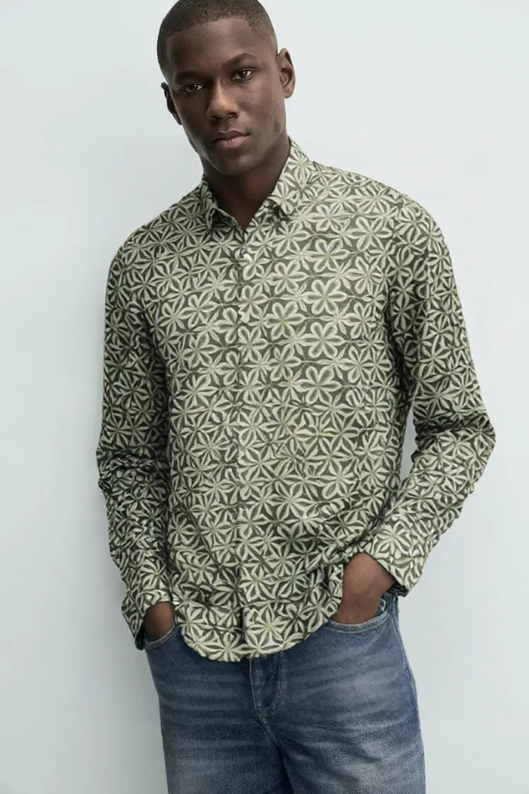 MEN PRINT SHIRT