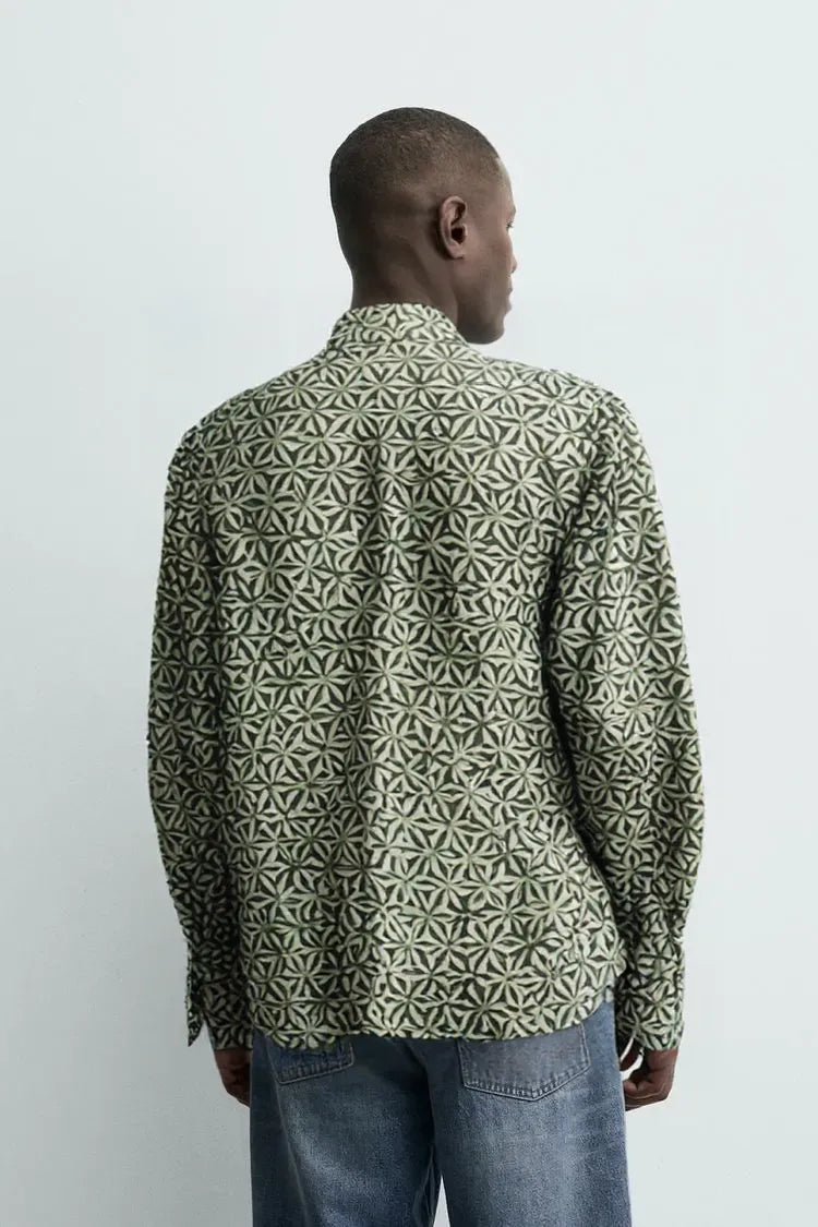 MEN PRINT SHIRT