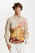 MEN PRINT SHIRT