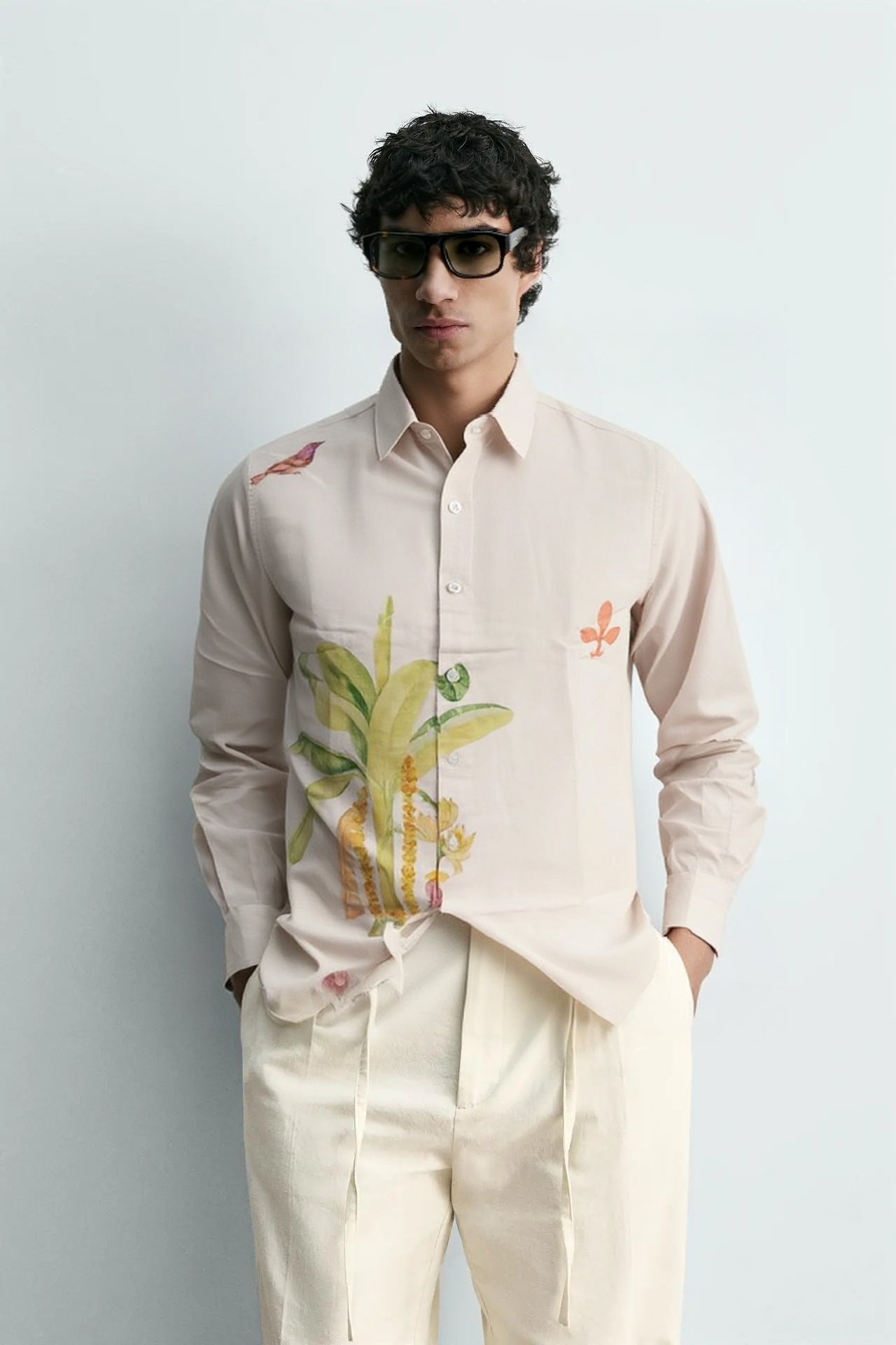 MEN PRINT SHIRT