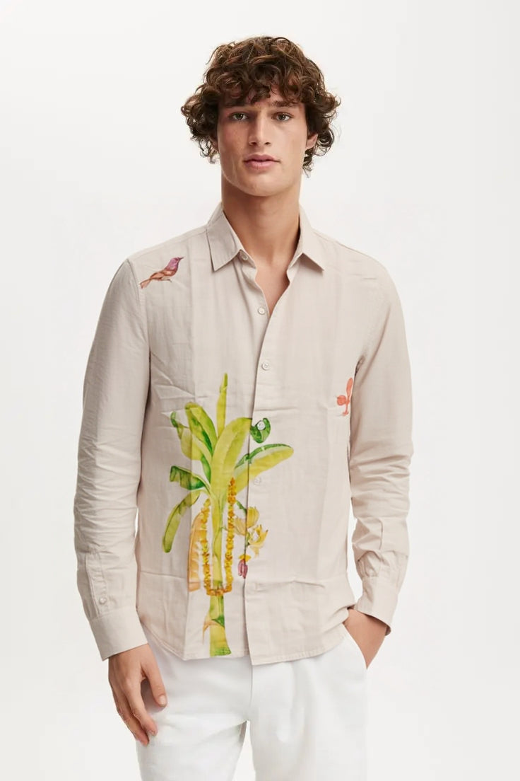 MEN PRINT SHIRT