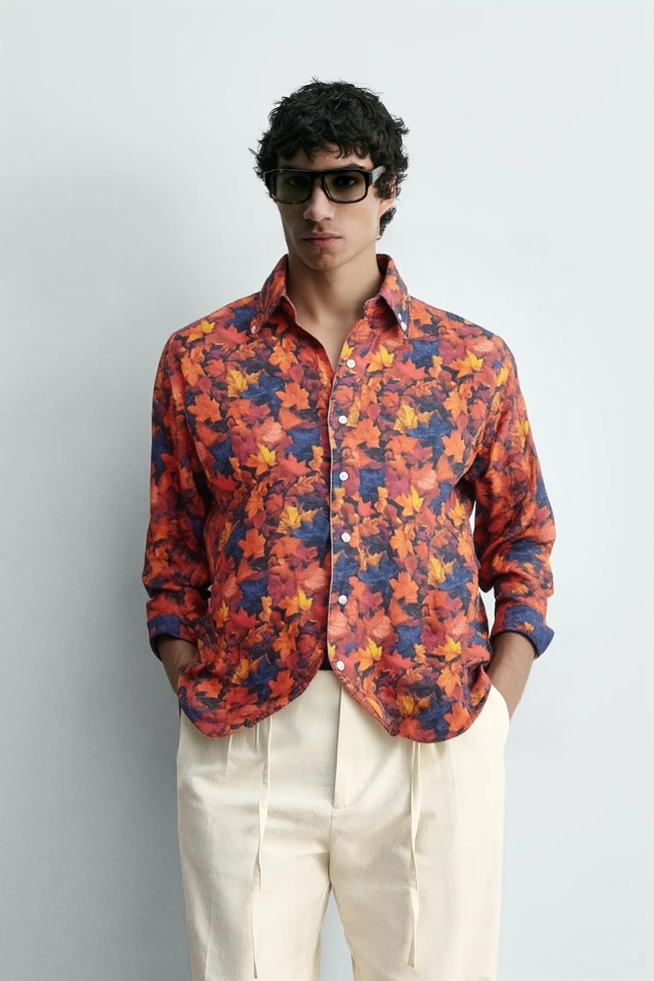 MEN PRINT SHIRT