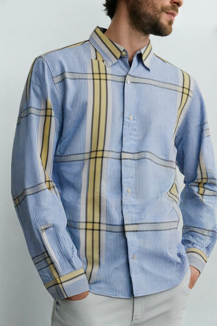 MEN STRIPE SHIRT