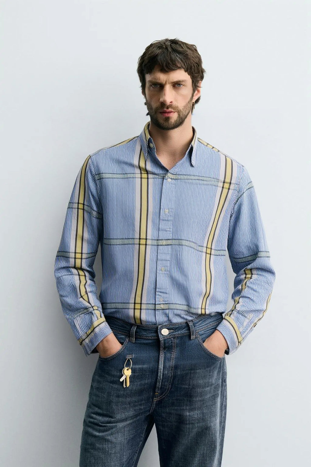 MEN STRIPE SHIRT