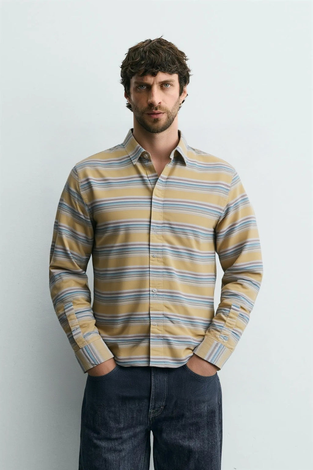 MEN STRIPE SHIRT