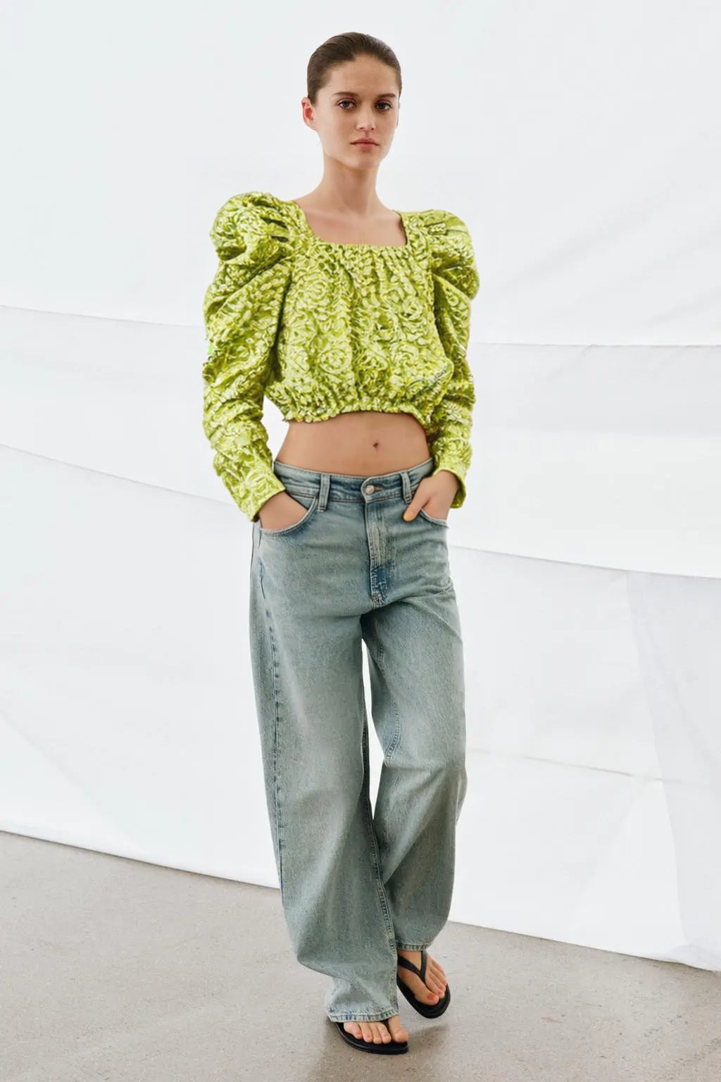 WOMEN WESTERN CROP TOP