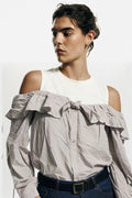 WOMEN WESTERN CROP TOP
