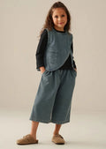 GIRL DENIM CO-ORD SET