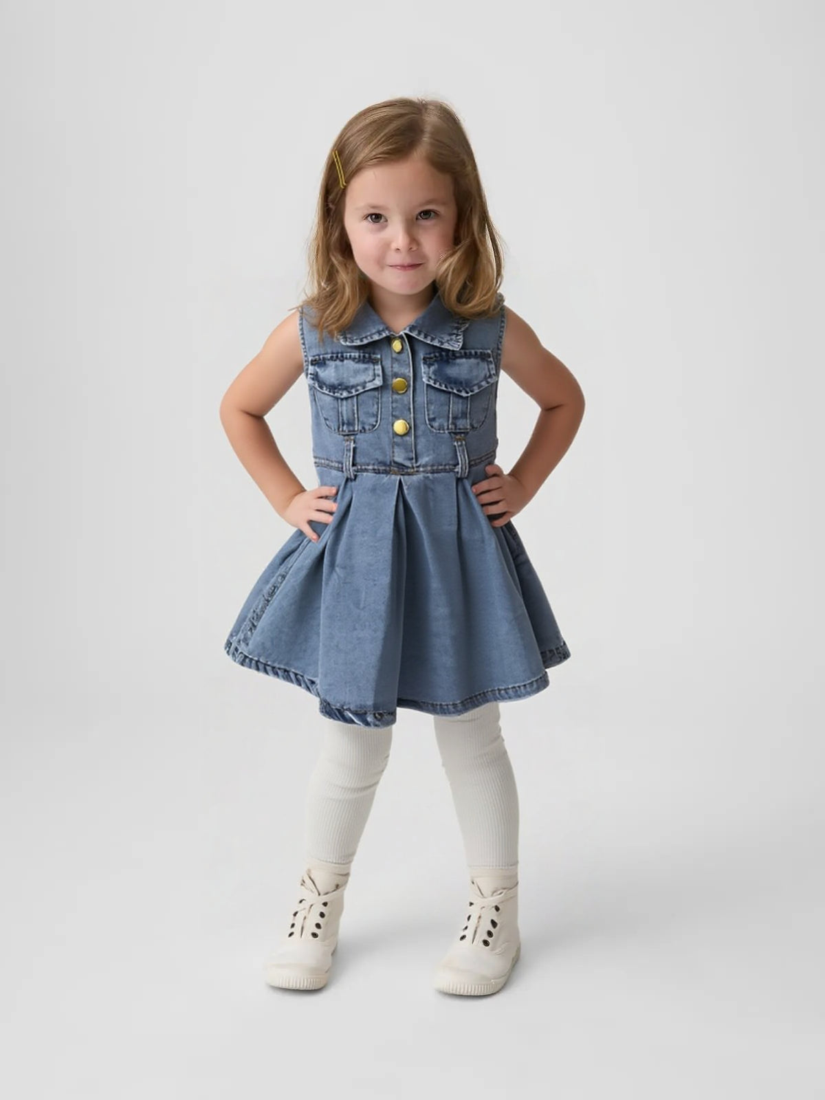 GIRL DENIM TOP