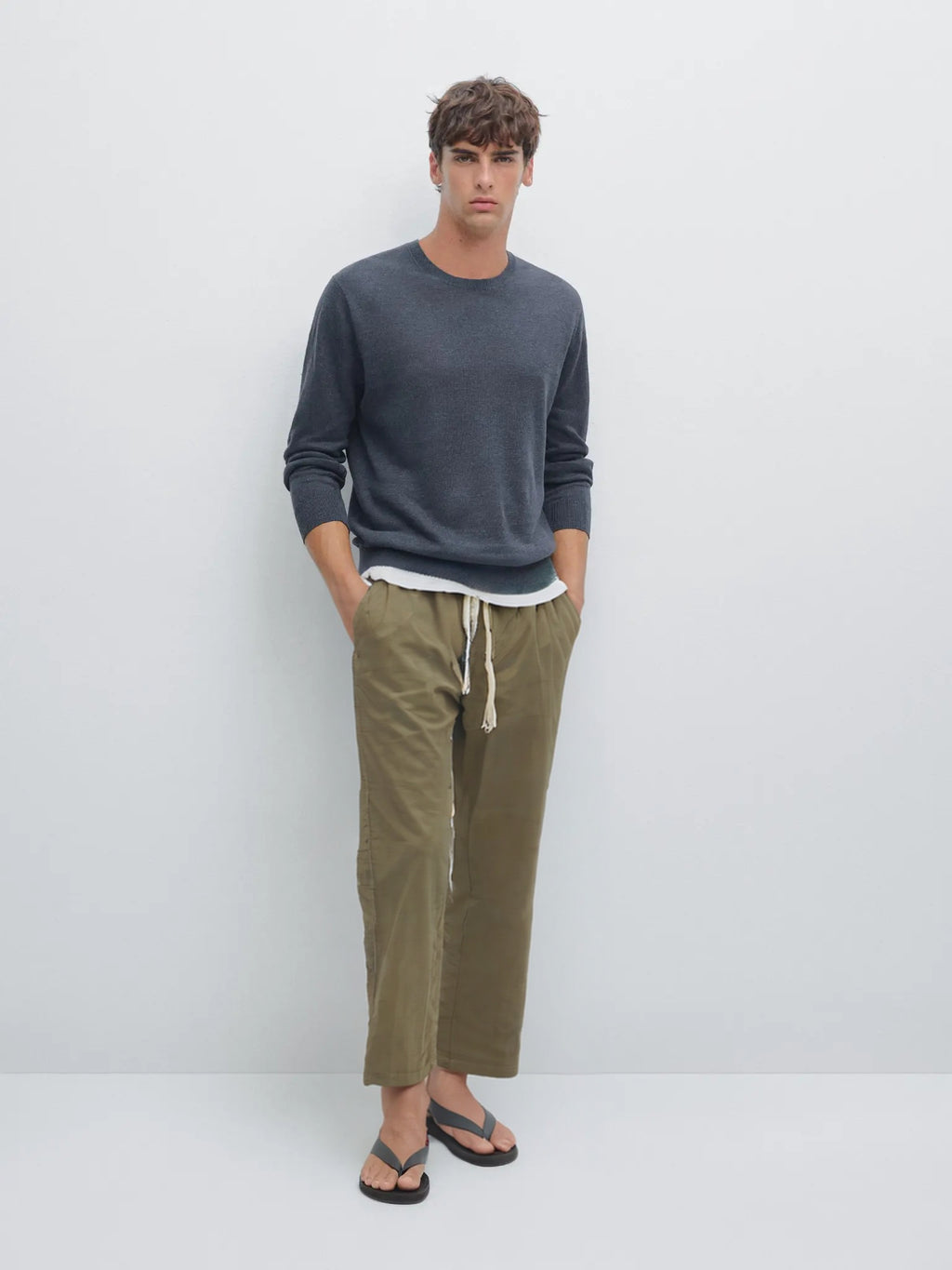 MEN LINEN TROUSER