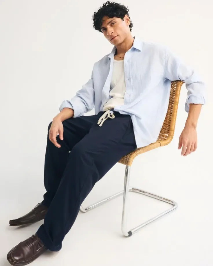 MEN LINEN TROUSER