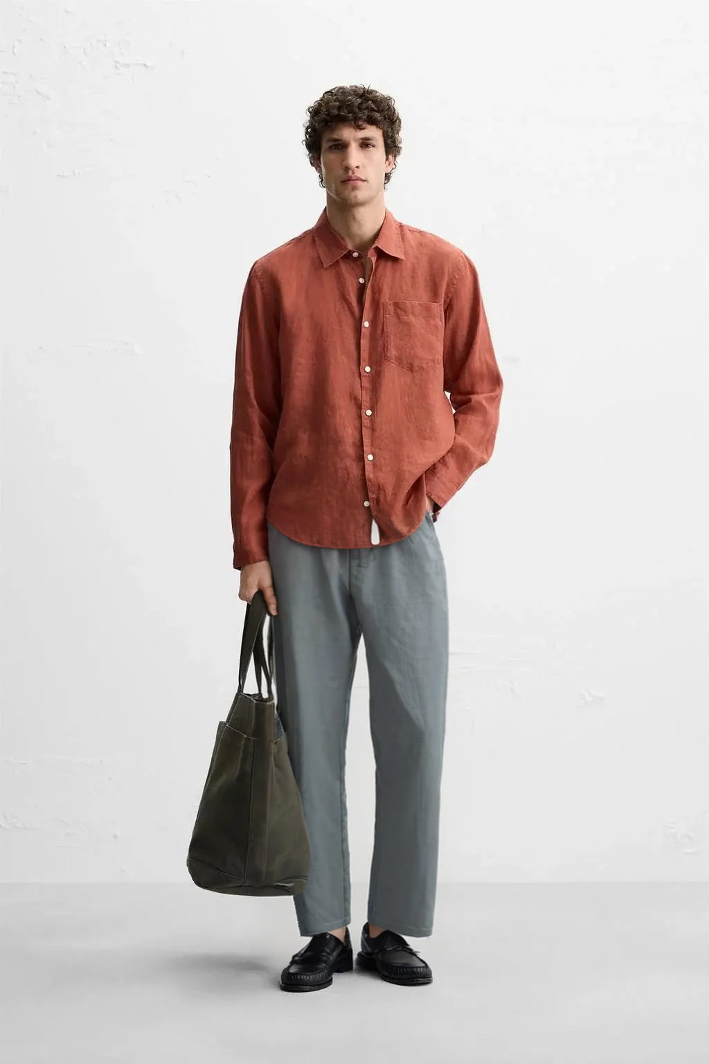MEN LINEN TROUSER