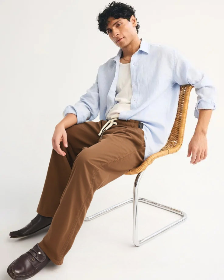 MEN LINEN TROUSER
