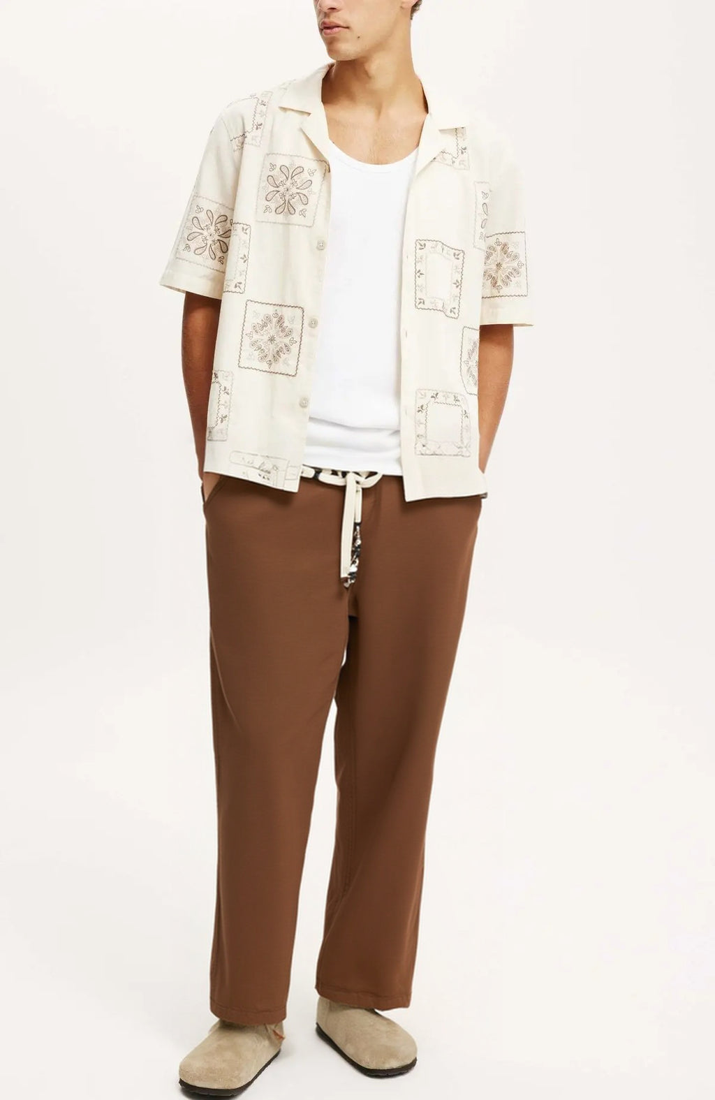 MEN LINEN TROUSER