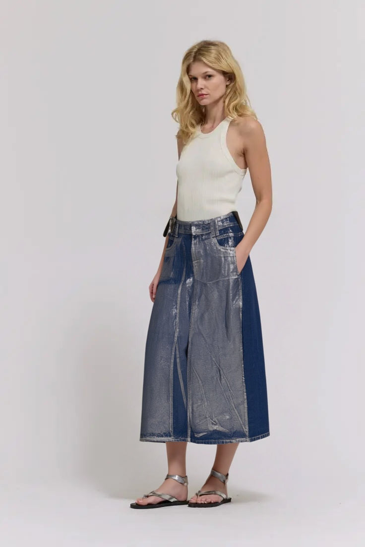 WOMEN DENIM SKIRT