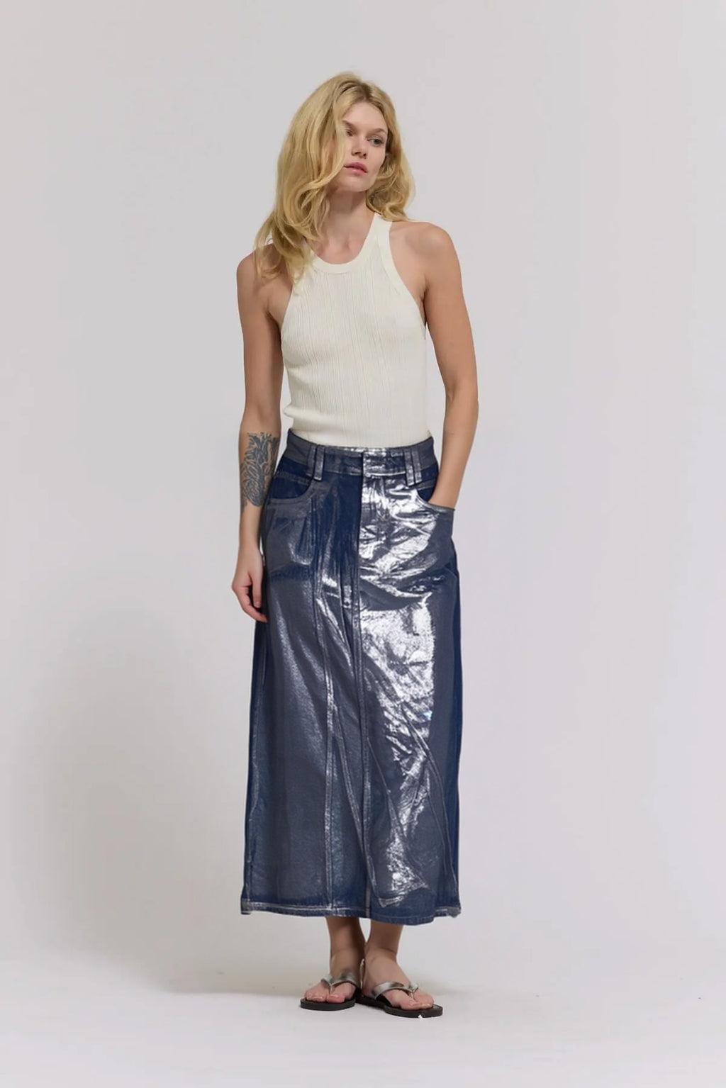 WOMEN DENIM SKIRT