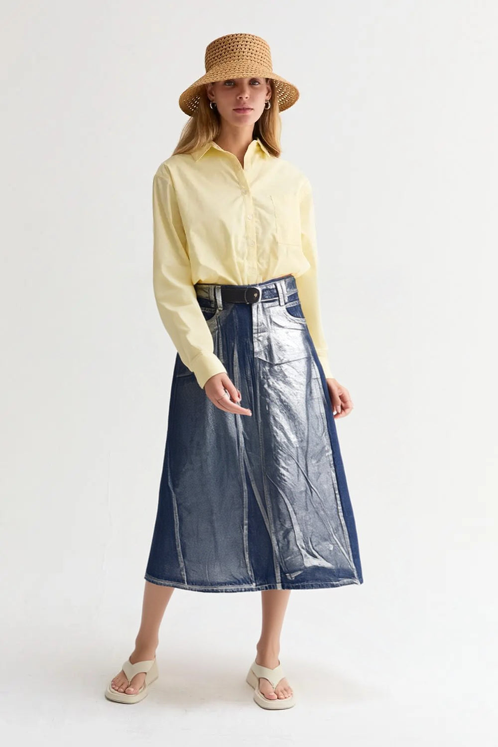 WOMEN DENIM SKIRT