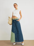 WOMEN DENIM SKIRT