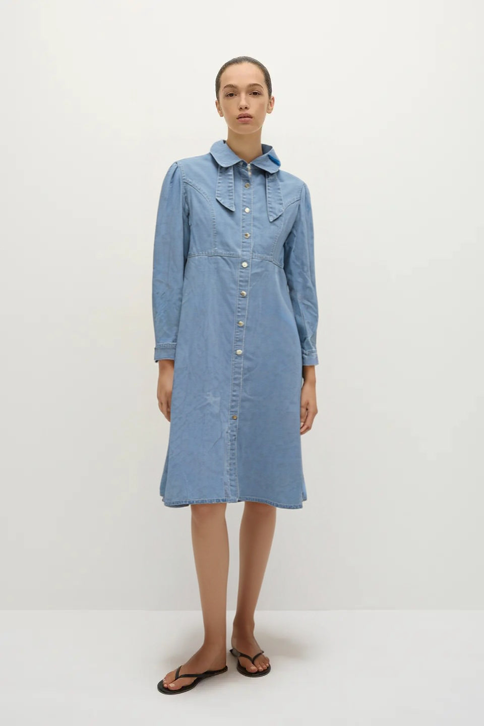 WOMEN DENIM DRESSES