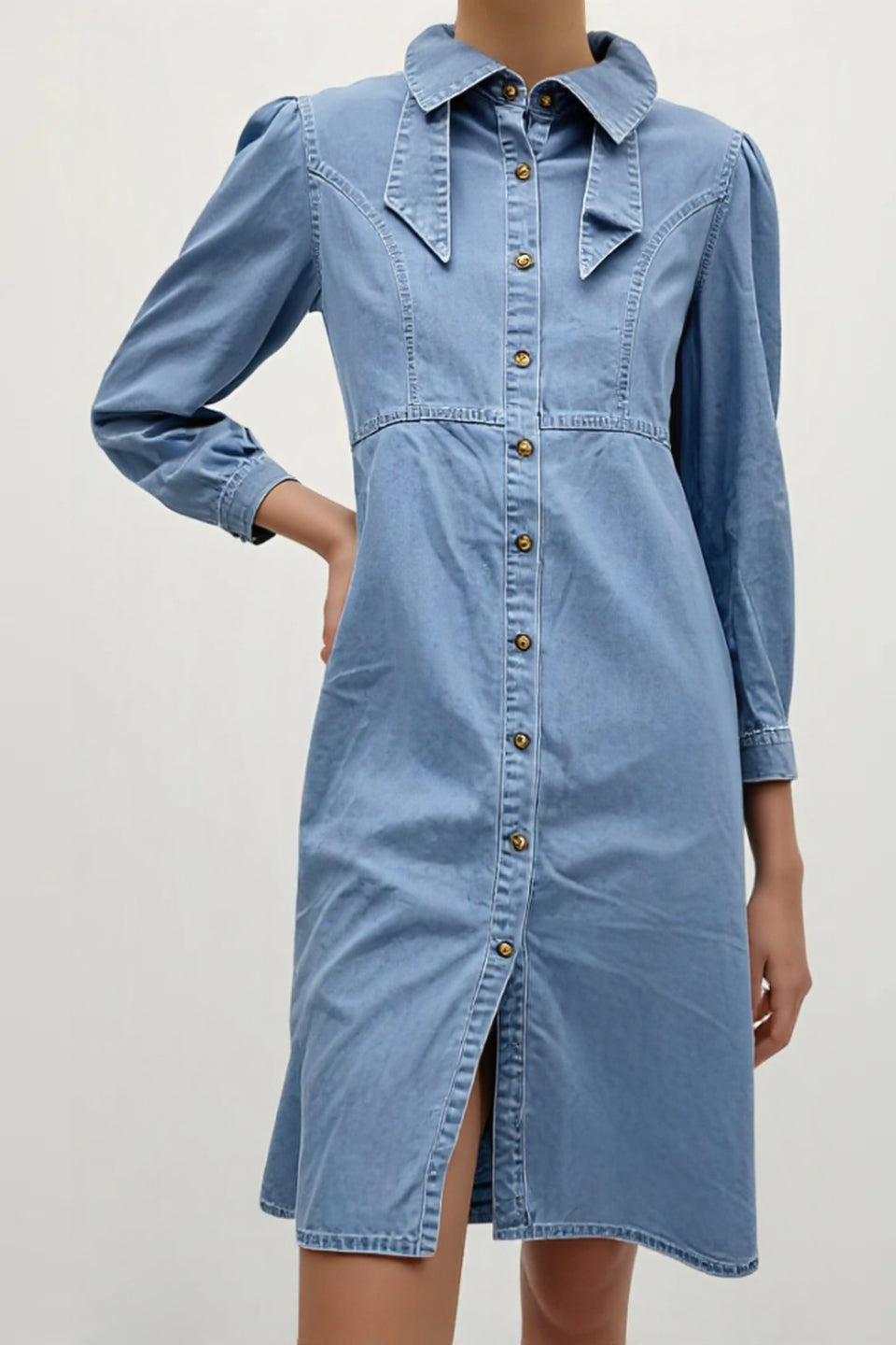 WOMEN DENIM DRESSES