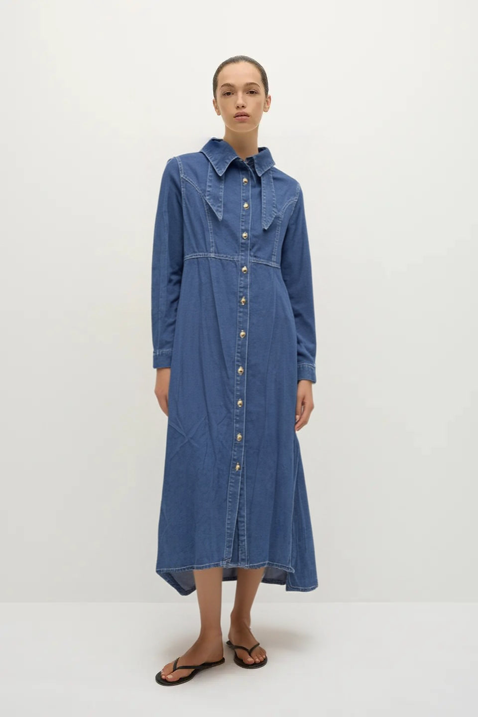 WOMEN DENIM DRESSES
