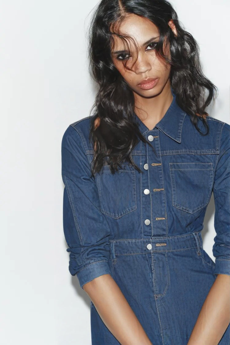 WOMEN DENIM TOP