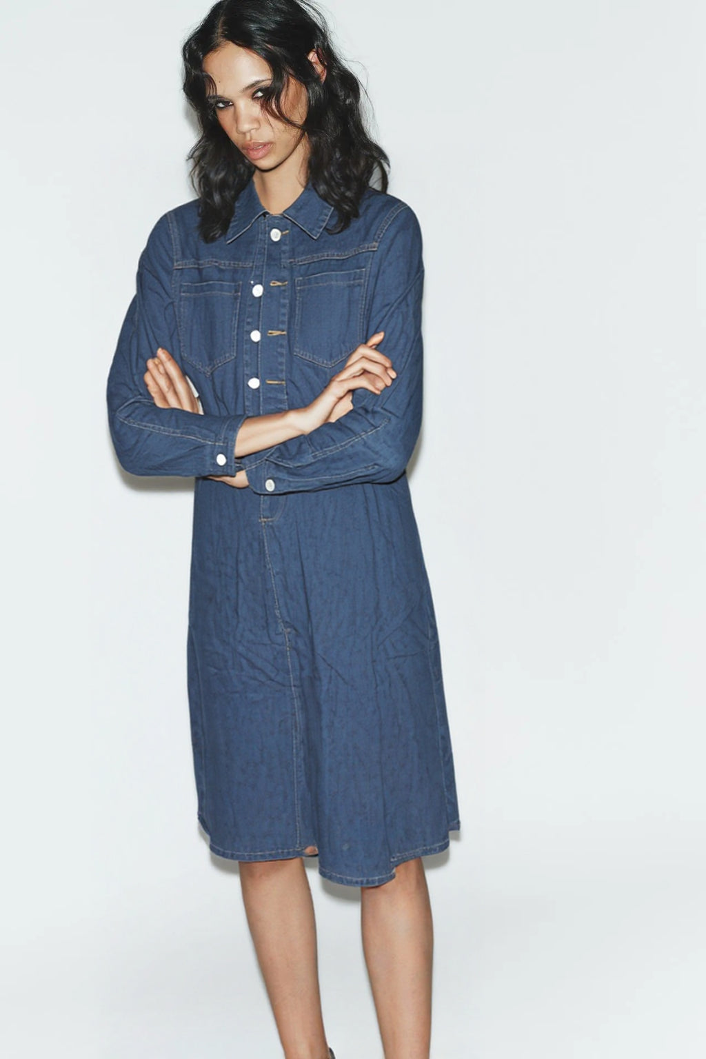 WOMEN DENIM TOP