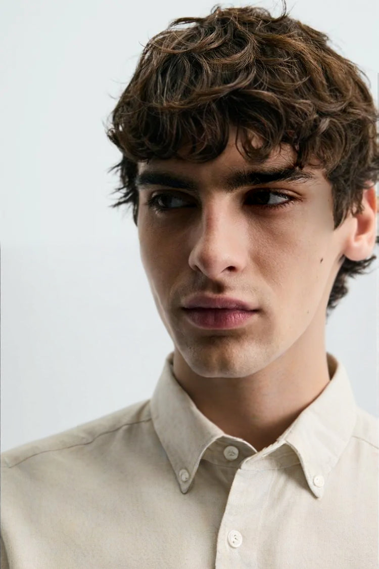 MEN LINEN SHIRT