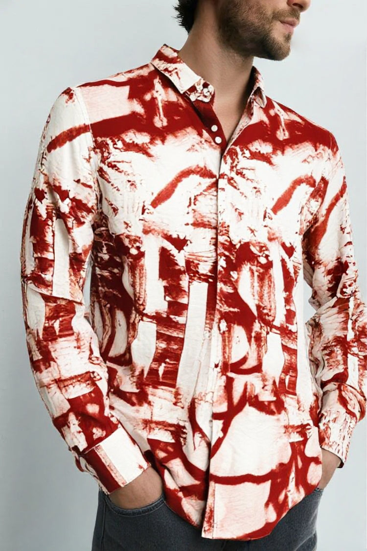 MEN PRINT SHIRT