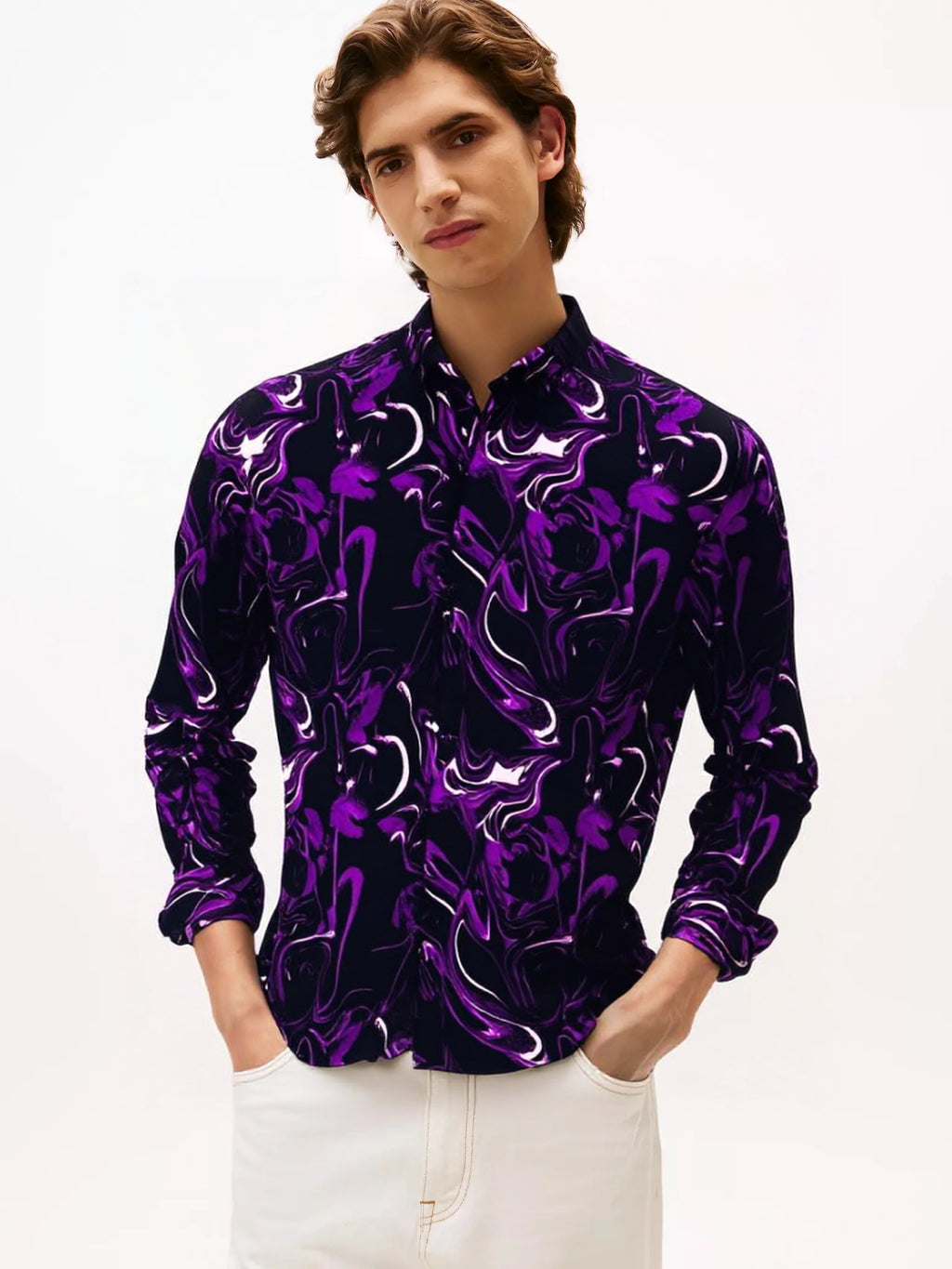 MEN PRINT SHIRT