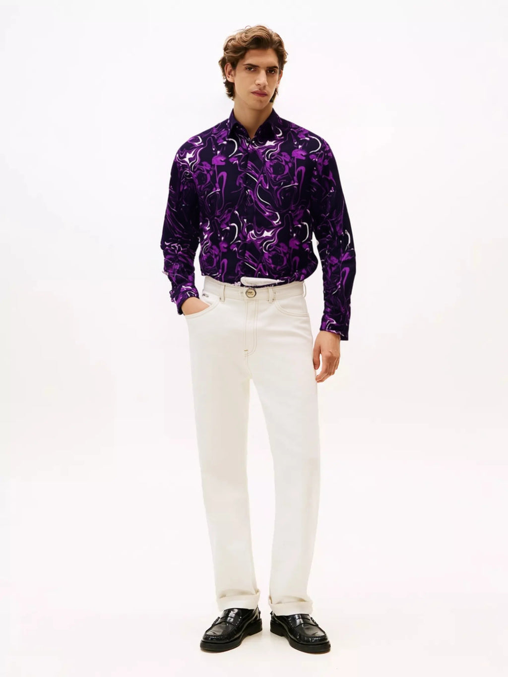 MEN PRINT SHIRT